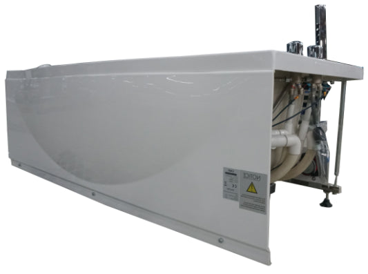 EAGO 6ft Whirlpool Bathtub – Right Drain | White Acrylic Spa Tub with Fixtures AM189ETL-R