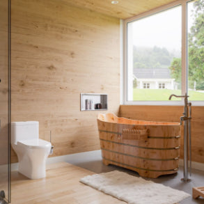 EAGO One-Piece Dual Flush High Efficiency Toilet | White Eco-Friendly Modern Design TB353